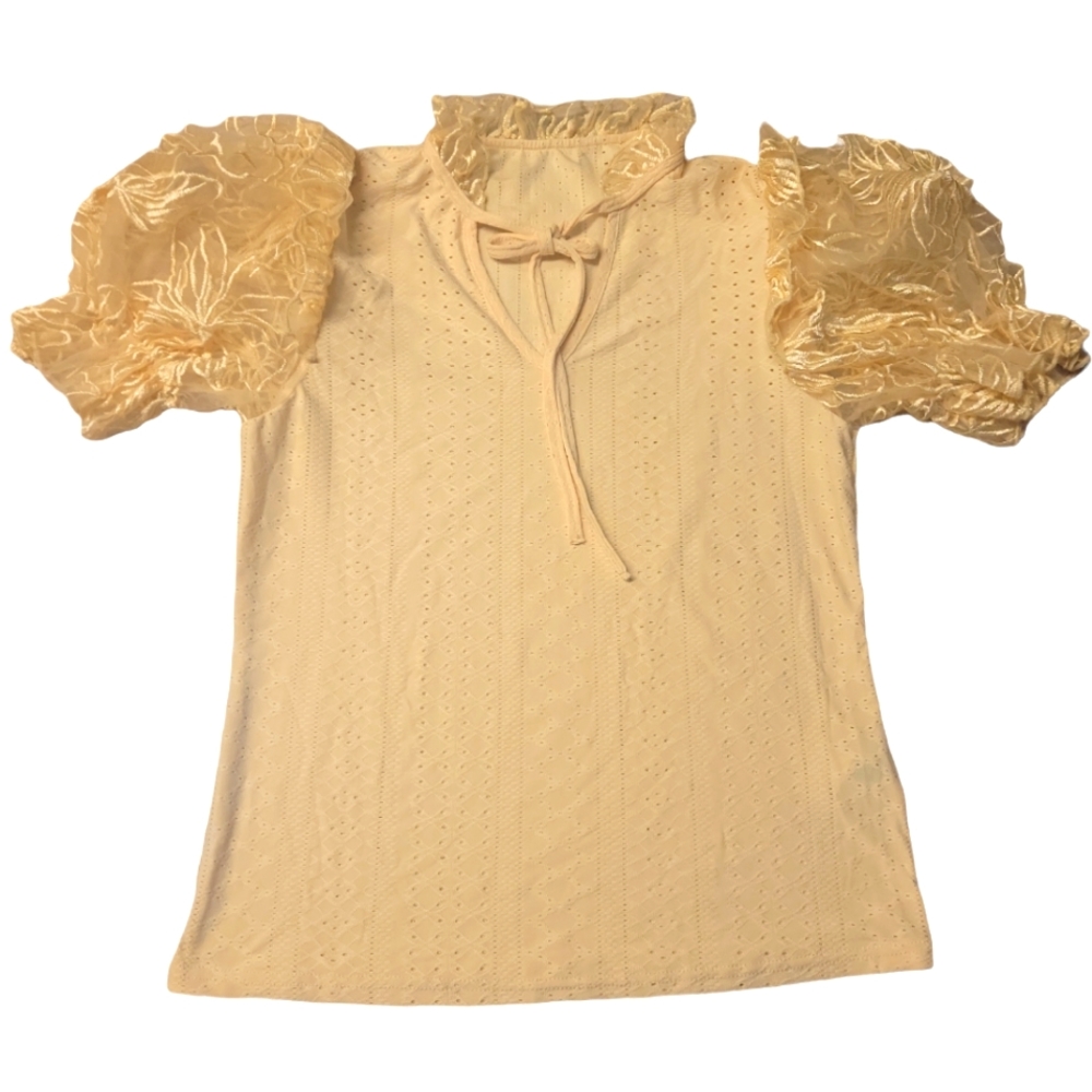 Shein Top Puff sleeves.
